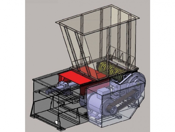 WINTER rozdrabniacz rębak CHIPPER 630 zdjęcie 2
